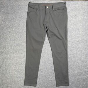 Rhone Commuter Pants Mens 34x31 Blue Stretch Golf Five Pocket Trousers EUC